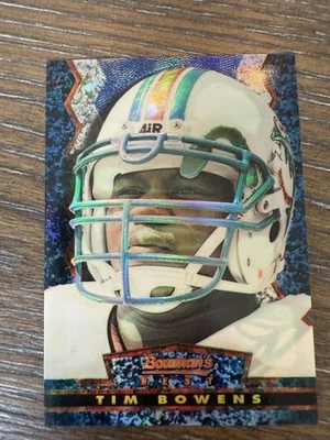 1994 Stadium Club #17b Tim Bowens Bowman's Best Refractors - Image 1 of 2