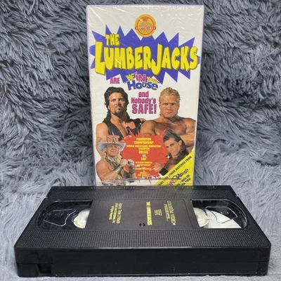 WWF The Lumberjacks VHS Tape 1995 Coliseum Video In Your House Championship WWE - Image 1 of 4