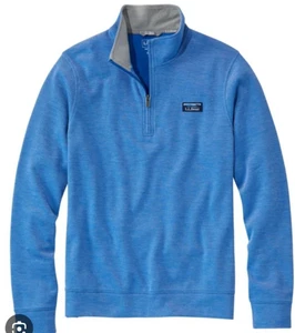 LL Bean Comfort Stretch Pique Quarter Zip Pullover Mens Size XXL Long Sleeve - Picture 1 of 9