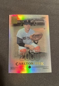 Carlton Fisk 2004 Topps Tribute 2000 Hall Of Fame Induction Card #59 - Picture 1 of 2