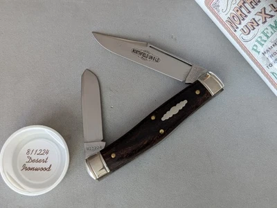 GEC Great Eastern Cutlery #81 Northfield Bull Keeper 811224 Desert Ironwood #05 Foto 1 de 4