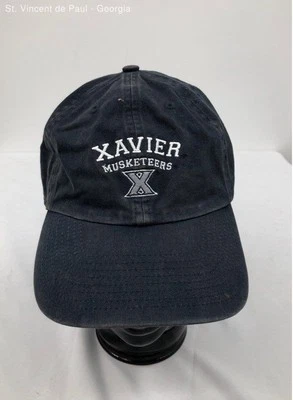 '47 Black Xavier Musketeers Embroidered Adjustable Dad Hat - Size One Size - Image 1 of 4