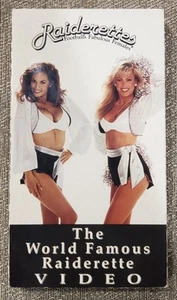 World Famous Raiderette Video VHS - Raiders NFL Cheerleaders - LA Vegas Oakland - Picture 1 of 23