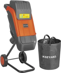 KOZYARD 2400W Electric Wood Chipper Powerful Garden Shredder Mulcher 45mm - Picture 1 of 9