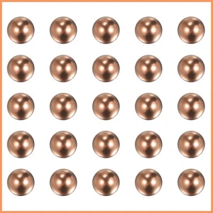 Präzision Solide Kugeln Kupfer Kugellager Metallperlen Ball 99.9% Cu Ø0.3mm-15mm - Picture 1 of 10