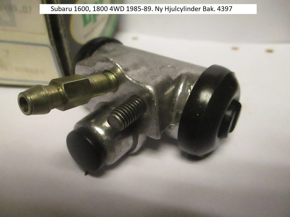Se adapta a Subaru 1600, 1800 4x4 1985-89. Cilindro rueda trasera nuevo. 4397 Foto 1 de 2