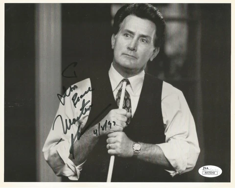 8" x 10" Autographed Photo Martin Sheen JSA COA Cover