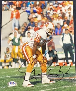 Eric Rhett Tampa Bay Buccaneers foto autografata firmata 8x10 ~ PSA/DNA - Foto 1 di 5