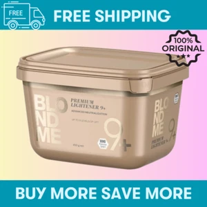 SCHWARZKOPF BLONDME BOND ENFORCING PREMIUM LIGHTNER BLEACH POWDER 9+ 450g - Picture 1 of 2