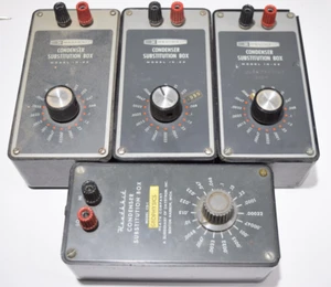 Various Vintage Heathkit Capacitor Condenser Substitution Box IN-22/IN-47/CS-1 - Picture 1 of 2