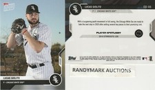Lucas Giolito CHICAGO WHITE SOX 2020 TOPPS NOW ROAD TO OPENING DAY OD-85 SP 551