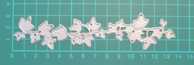 Ivy Leaf Metal Cutting Die, Edge Border Ivy Leaves Card Die Cutter