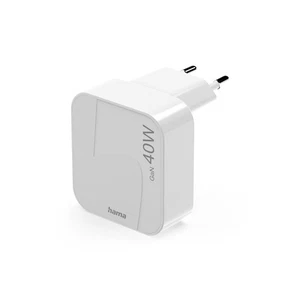 Lader Schnell, Gan, 1 USB-C, Mini-Ladegerät faltbar, PD, 40 W, weiß - Bild 1 von 1
