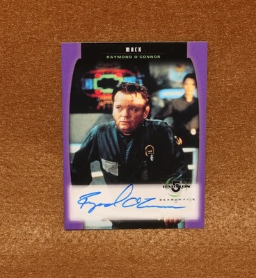 Babylon 5 1998 Season 5 A04 Raymond O'Connor Mack Autograph Skybox - Image 1 of 3