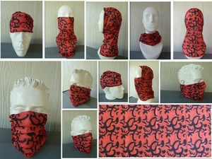 1xHead/Face/Mask/Neck Multi-wear tube Bandana/Durag.SPF5, Biker/Motorcycle/wrap. - Picture 1 of 12