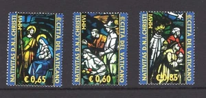 VATICAN CITY 2006 SCOTT NH 1342-44 Christmas Stained Glass Maji - FreeUSAShip - Bild 1 von 1