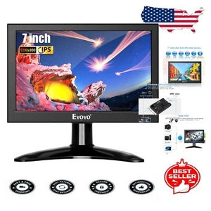 Compact 7-Inch HDMI Monitor – 1280x800 Resolution for PC, CCTV, and PlayStation - Picture 1 of 11