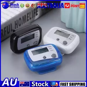 Walking Pedometer Clip On Step Counter Multi-Function for Adults Kids Seniors AU - Picture 1 of 15