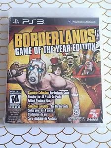 SEALED Borderlands Game of the Year Edition (Playstation 3, PS3) CIB Complete - Picture 1 of 5