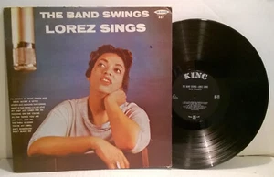 LOREZ ALEXANDRIA The Band Swings Lorez Sings '59 King MONO first press NICE viny - Picture 1 of 2