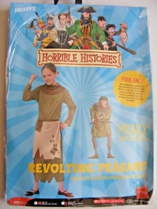 Smiffy's Kids Horrible Histories Tudor Peasant, Age 10-12, Size L, Fancy Dress - Picture 1 of 3
