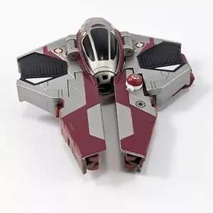 Figura de acción Star Wars Transformer Crossovers Obi-Wan Kenobi Jedi Starfighter - Imagen 1 de 3