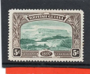 Br. Guiana 1898 Vic. Jubilee 5c sg 219 HH. como nuevo - Imagen 1 de 2