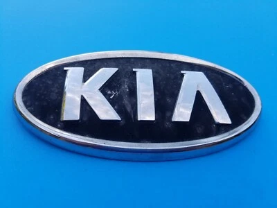KIA SORENTO SEDONA OPTIMA RIO ДУША ПЕРЕДНЯЯ РЕШЕТКА ЭМБЛЕМА ЛОГОТИП ЗНАЧОК OEM (2008) - Изображение 1 из 3