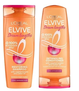 L'Oreal Paris Elvive Dream Lengths Long Hair Shampoo 400ml & Conditioner 300ml - Bild 1 von 1