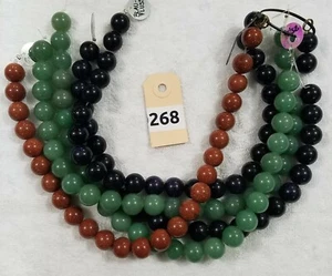 5 Stränge Edelsteine-Halbedelsteine 16mm DIY Schmuck 125 Stück - Bild 1 von 2