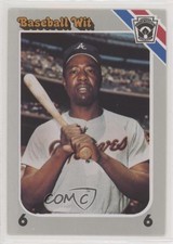 1990 Baseball Wit No Card Number Hank Aaron HOF