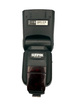 Sunpak DF4000U External Flash For Canon & Nikon DSLR Cameras - Image 1 of 4