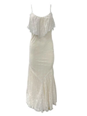 Haute Hippie Women's Antique Ivory Lace Dress HHFA12-3371 $865 NEW - Image 1 of 2
