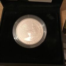 The Queens Sapphire  Jubilee  Silver Proof  Crown With COA