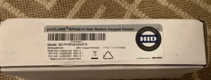HID pivCLASS RPK40-H Wall Switch Keypad Reader 921PHRTEK0047A NEW In Box - Picture 1 of 5