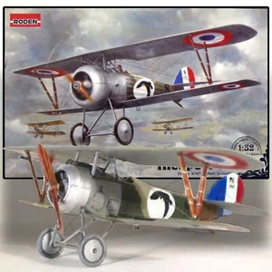 KIT DE COMBATE RODEN 618 1/32 NIEUPORT 24 FRANCÉS PRIMERA GUERRA MUNDIAL - Imagen 1 de 5