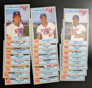 1988 Burger King Huntsville Stars - You Pick 1 - AA Oakland A's Minor League - Picture 1 of 49