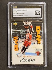 1997-98 Upper Deck Nestle Slam Dunk #SD22 Michael Jordan Chicago Bulls