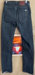 VANS men’s black denim jeans 27 x 30 slim straight stretch - Picture 1 of 7