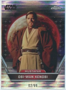 OBI-WAN KENOBI 2024 Topps Star Wars Hyperspace Pulsar Refractor 02/99 - Bild 1 von 2