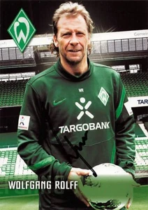 Wolfgang Rolff UH SV Werder Bremen 2009-10 orig sign Autogrammkarte 2156 H - Picture 1 of 2