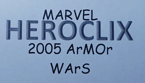 HEROCLIX 2005 ARMOR WARS Banshee 022 023 024 REV SET - Foto 1 di 4