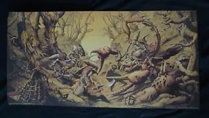 SKELLNAG’S PROMISE Poster RODNEY MATTHEWS Original 1979 kommerziell produziert Po - Bild 1 von 10