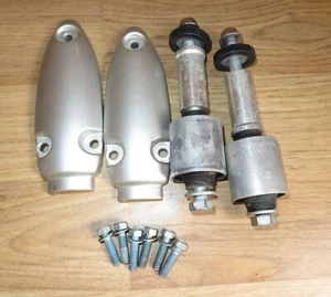 75 & 90 hp Honda Lower Rubber shock mounts w/ housings 2007 & later BF75 BF90 - Picture 1 of 4