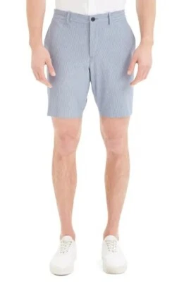 Shorts de algodão Theory HYDRO STRIPE Zaine, EUA 38 - Imagem 1 de 3