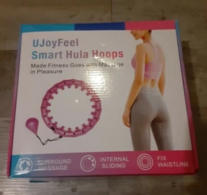 Weighted Smart Hula Fitness Hoop 28 Nudos desmontables Abdomen Fitness UJoyFeel - Imagen 1 de 2