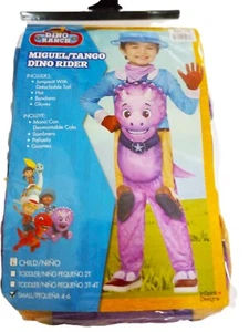 Dino Ranch Miguel Tango Dino Rider Costume Small Size 4-6 New in Package - Picture 1 of 3