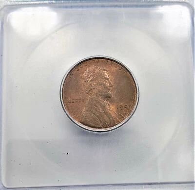 1909 VDB Lincoln Wheat Cent 1c ICG MS66 RB Z2 - Image 1 of 4