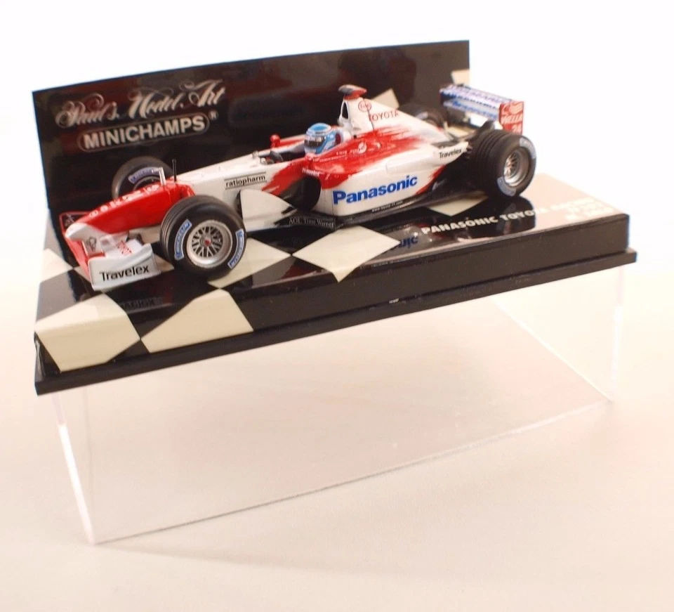 Minichamps • F1 Panasonic Toyota Racing TF102 M.Salo • 1/43 Nuovo In Scatola - Immagine 1 di 4