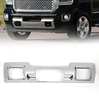 Chrome Front Bumper Skid Plate Panel For GMC Sierra 2500HD 3500HD 2015-2019 Foto 1 de 4